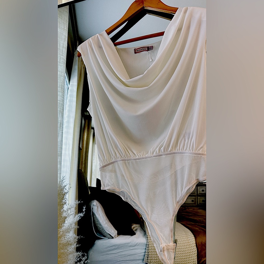 White Onesie bodysuit - VICI DOLLS
